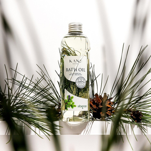 Kanu Nature Refreshing Bath Oil with Aromatic Siberian Fir Scent 250ml