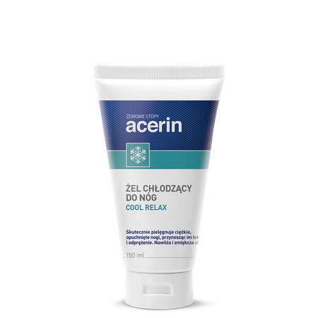 Acerin Cool Relax Swollen and Tired Legs Cooling Gel 150ml