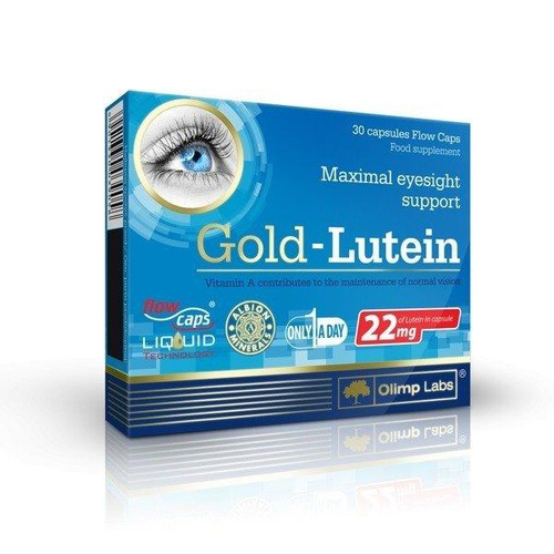 Olimp Gold Luteina Wpływa na Zachowanie Dobrej Kondycji Wzroku 30 Kapsułek