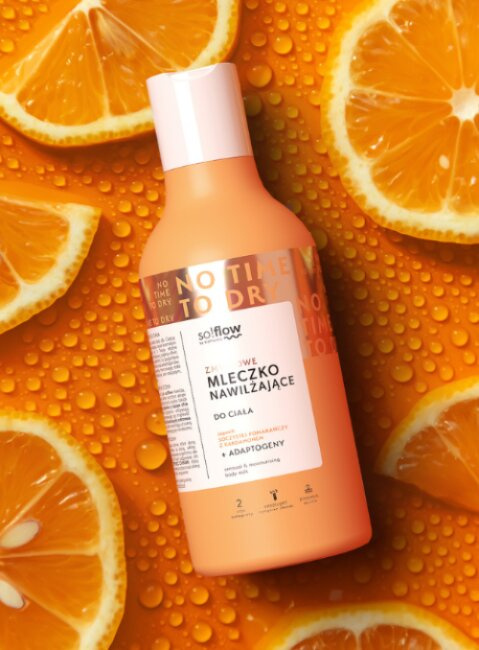 So!Flow Mleczko do Ciała Pomarańcza i Kardamon 400ml