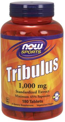 Now Foods Tribulus 1000mg Wsparcie Zdrowia Mężczyzn 180 Tabletek