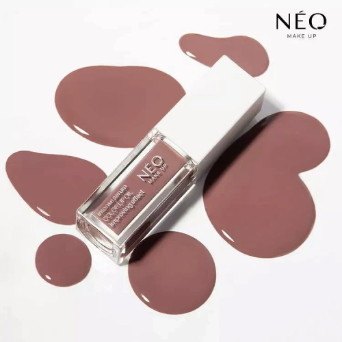 Neo Makeup Intense Serum Lip Oil with Color No. 02 Rose Nude 4.5ml