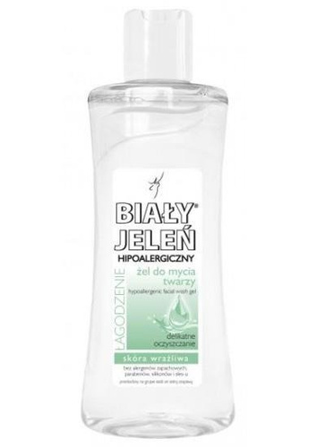 BIAŁY JELEŃ ŻEL do mycia twarzy hipoalergiczny Łagodzenie 265ml