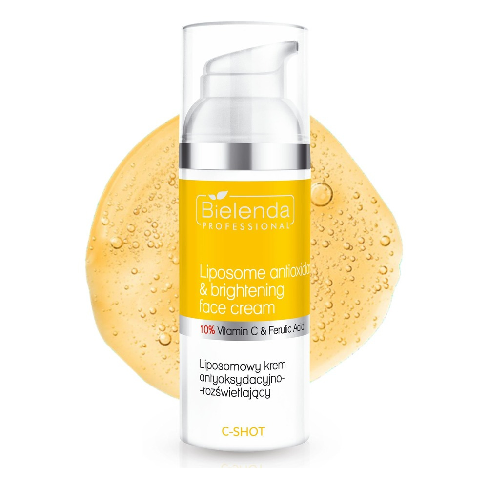 Bielenda Professional C-Shot Liposome Antioxidant and Brightening Cream 10% Vitamin C and Ferulic Acid Mature Skin 50ml