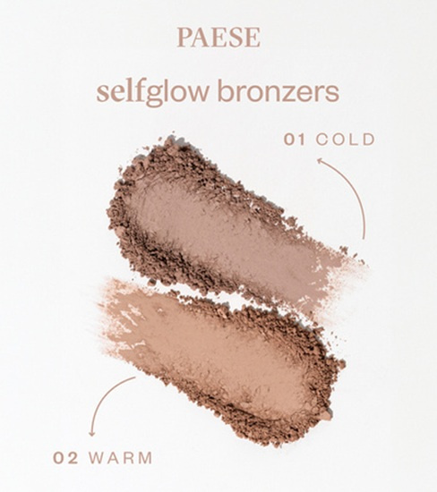 Paese Selfglow Bronzer Prasowany 01 Cold 10g