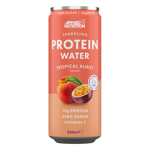 Applied Nutrition Sparkling Protein Water Tropical Burst a Sparkling Protein Drink 12 x 330ml