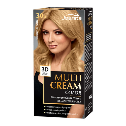 Joanna Multi Cream Color 3D Effect Farba Nr 30,5 Słoneczny Blond 1 Sztuka
