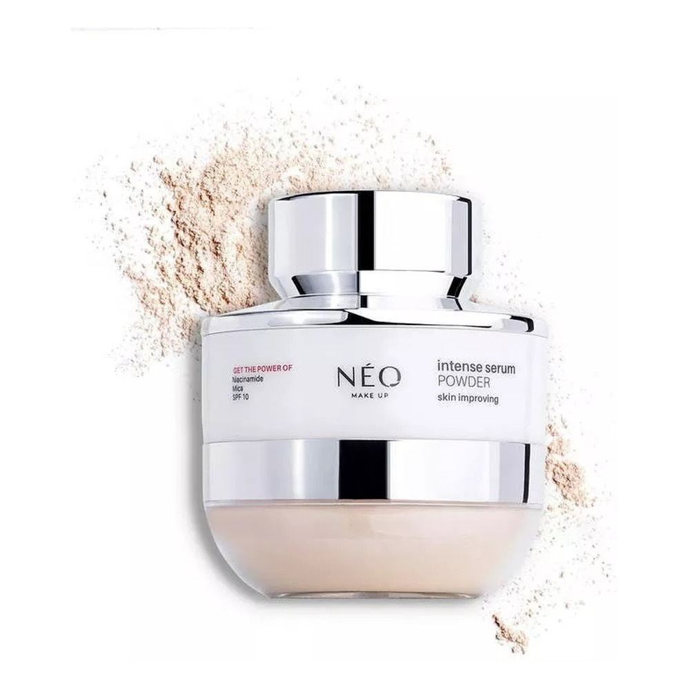 Neo Makeup Intense Serum SPF 10 Satynowy Puder Sypki Transparent 10g