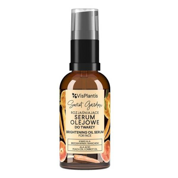Vis Plantis Secret Garden Brightening Face Oil Serum 30ml Best Before 18.09.25