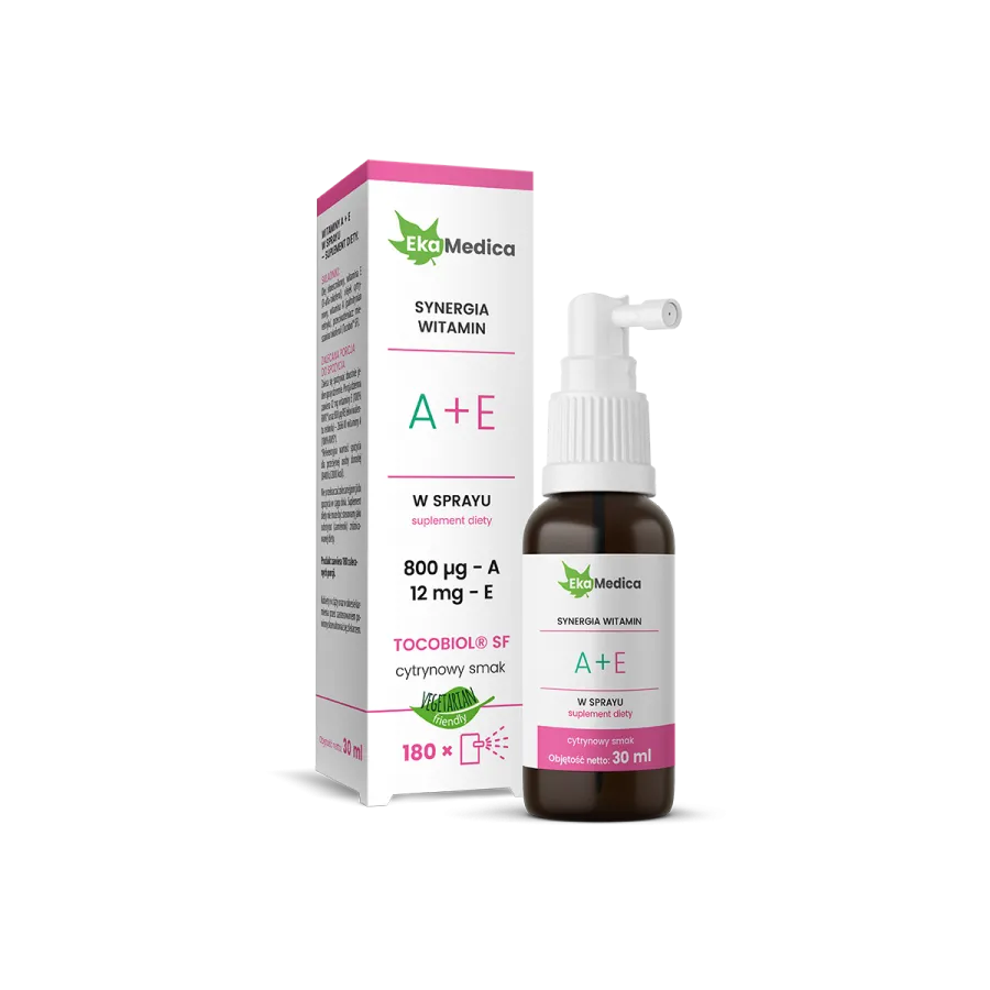 EkaMedica Vitamin A 800 µg + E 12 mg in Spray 30ml