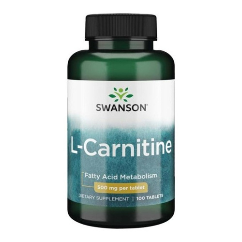 Swanson L-Carnitine 500mg 100 Tablets