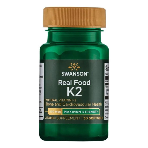 Swanson Vitamin K-2 Natural 200mcg 30 Kapsułek