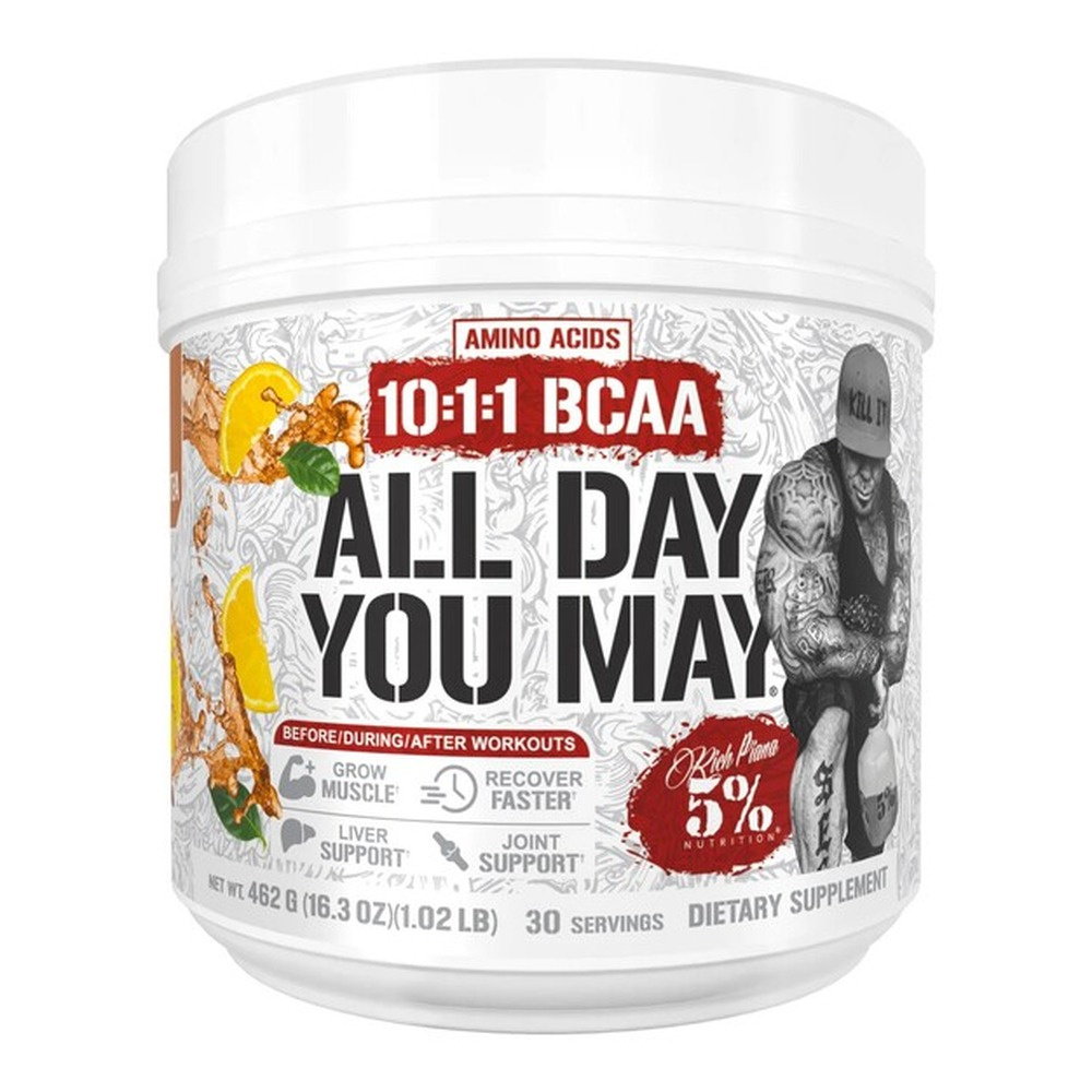 5% Nutrition AllDayYouMay Legendary Series, Słodka herbata 462g