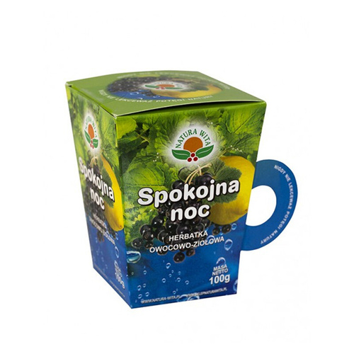 Natura-Wita Herbatka Owocowo- Ziołowa Spokojna Noc 100g Best Before 31.08.26