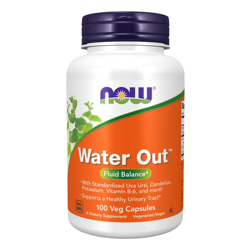 Now Foods Water Out Wspiera Zdrowie Dróg Moczowych 100 Kapsułek