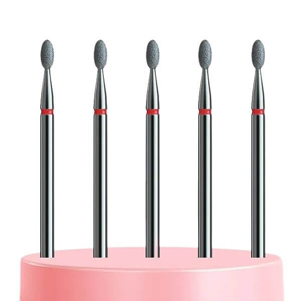 IQ Nails Zestaw Oliwka Diamentowe Frezy do Skórek 5szt 277.514.023