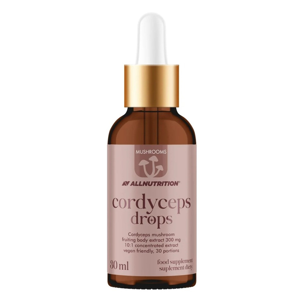 Mushrooms Cordyceps Drops, 300mg - 30 ml.