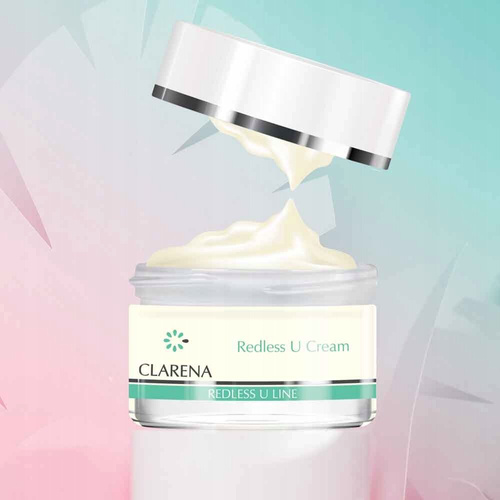 Clarena Redless U Line Krem na Trądzik Różowaty z Amborą i Witaminą U 50ml