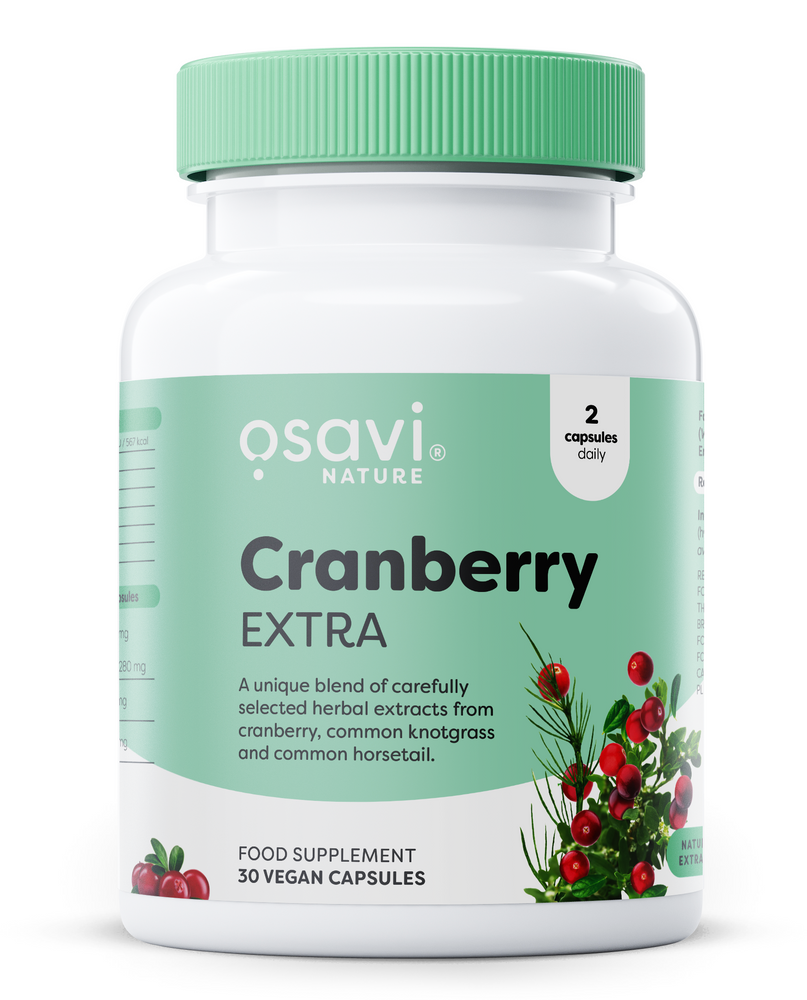 Osavi Cranberry EXTRA for Urinary Tract Health 30 Vegan Capsules