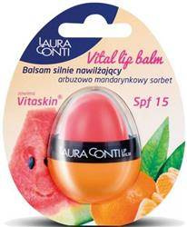 Laura Conti Vital Lip Balm Highly Moisturizing Watermelon Mandarin Sorbet 8g