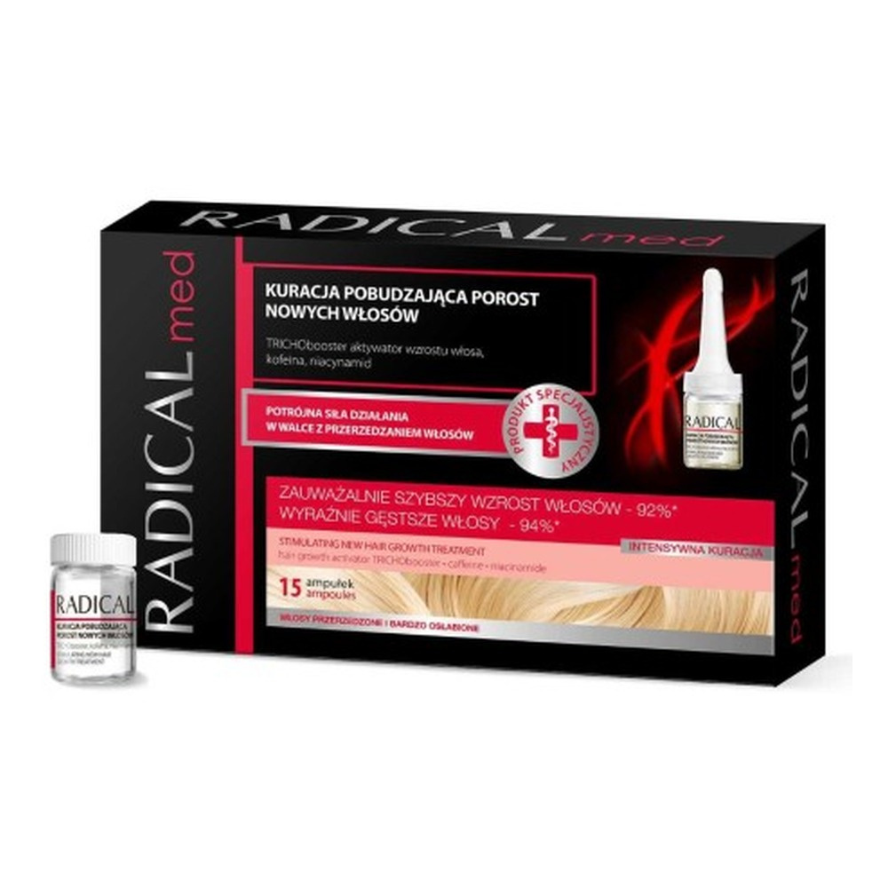 Radical Med Kuracja Pobudzająca Porost Nowych Włosów 15x5ml