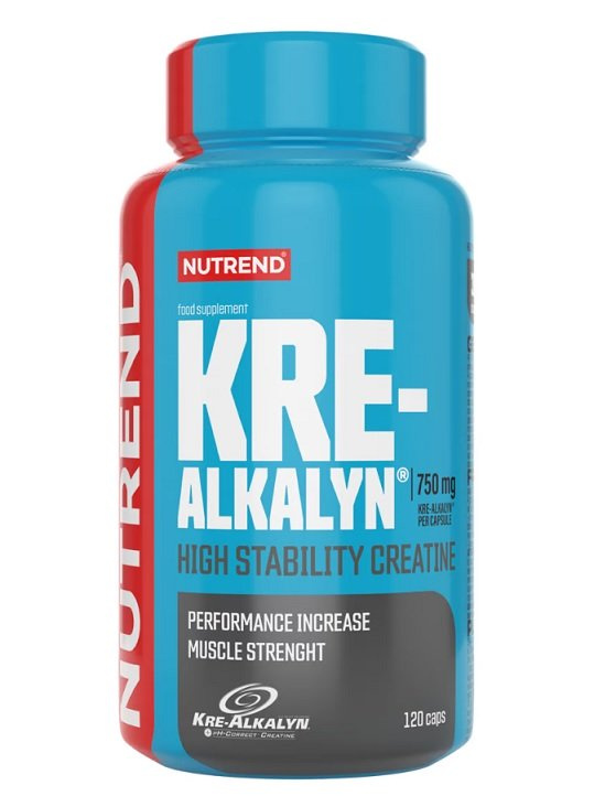 Nutrend Kre-Alkalyn 750mg Buffered Creatine for Strength and Performance 120 Caps