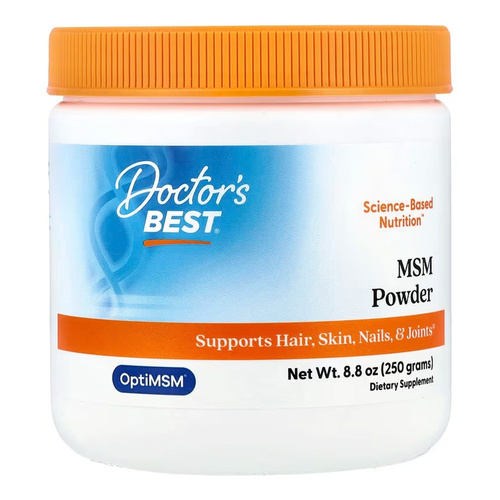 Doctor's Best MSM with OptiMSM, Proszek 250g