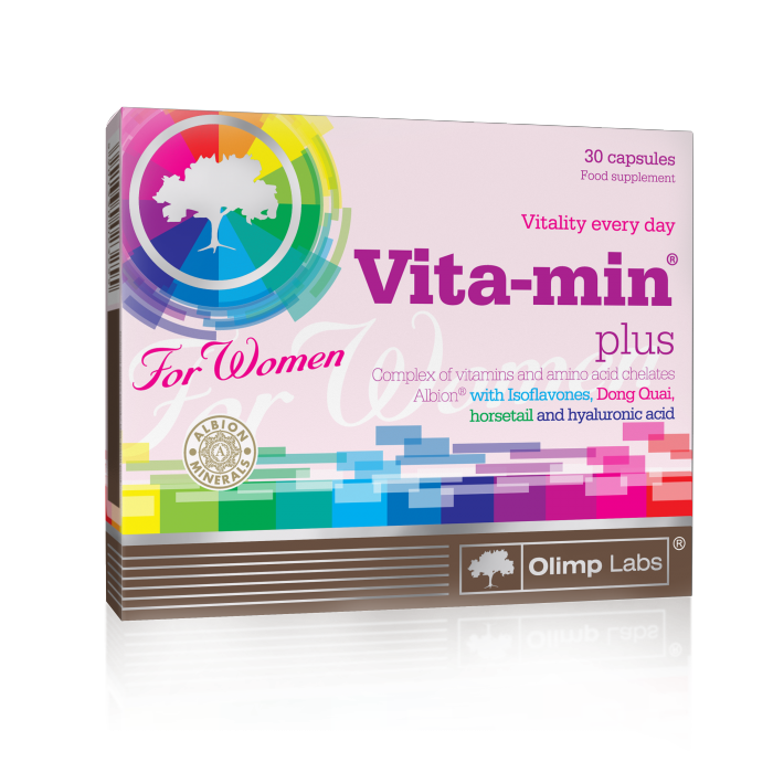 Olimp Vita-Min Plus for Women Vitamin and Mineral Complex 30 Capsules
