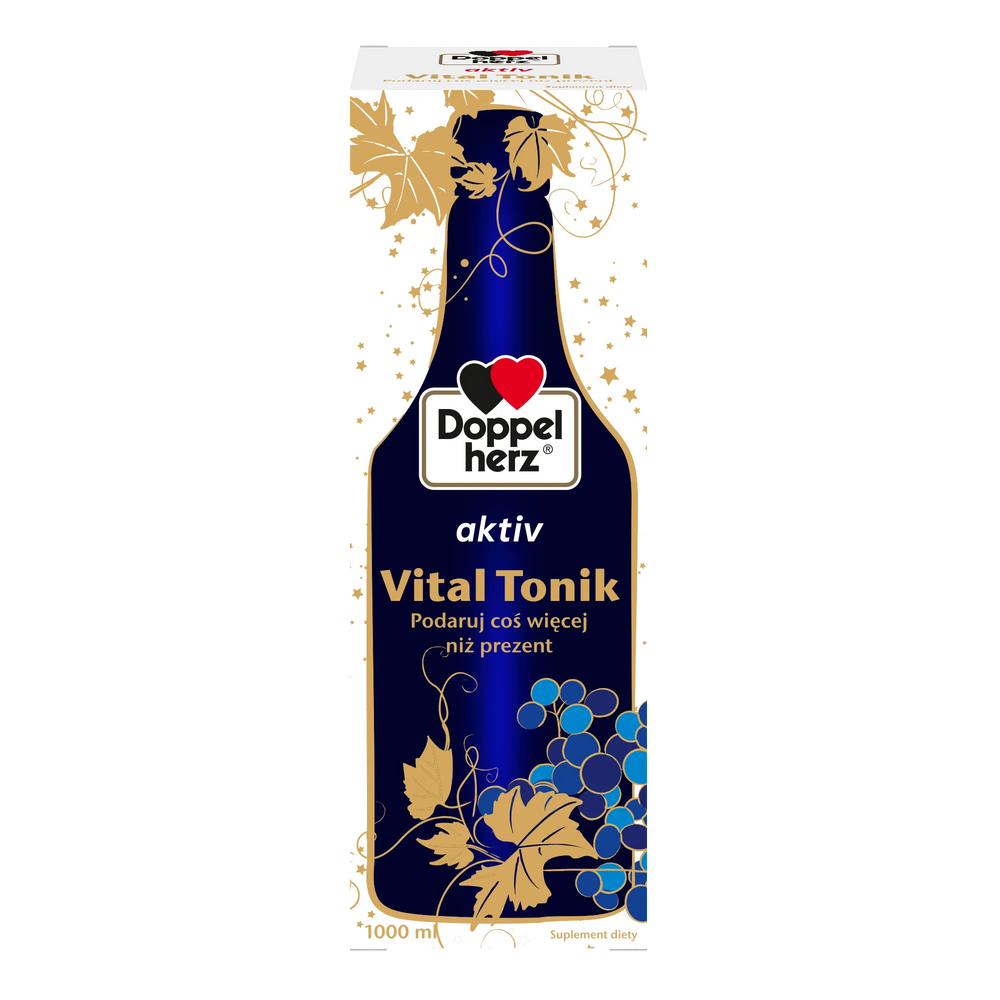 Doppelherz Aktiv Vital Liquid Tonic Supporting Heart and Immunity 1000ml
