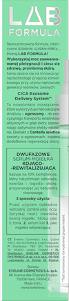 Eveline Lab Formula Dwufazowe Serum-Mgiełka Kojąco-Rewitalizująca 30ml