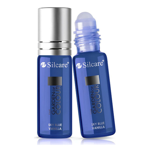 Silcare Garden of Colour Vanilla Sky Blue olejek roll-on do paznokci i skórek 11ml