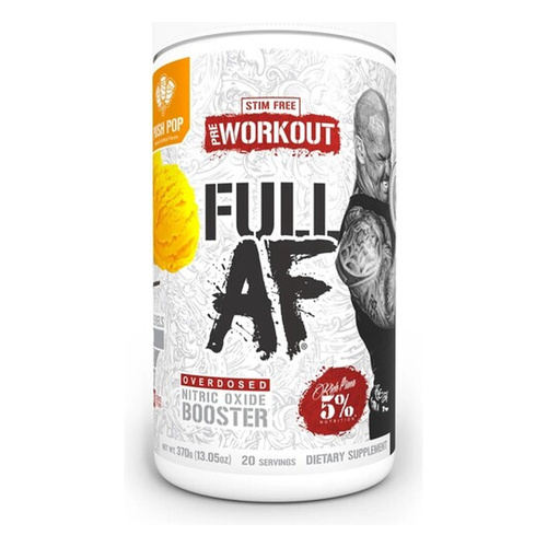 5% Nutrition Full AF Non-Stimulant Pre-Workout Powder for Muscle Pump 370g