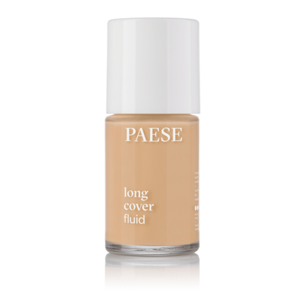 Paese Long Cover Podkład Kryjący Fluid Nr 2.5 Warm Beige 30ml