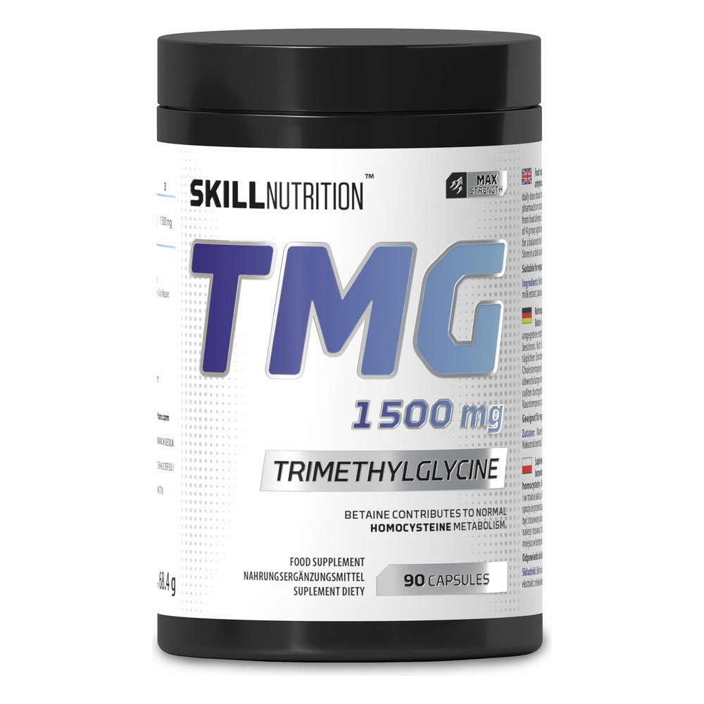 Skill Nutrition TMG Trimethylglycine 1500mg 90 Vegan Capsules