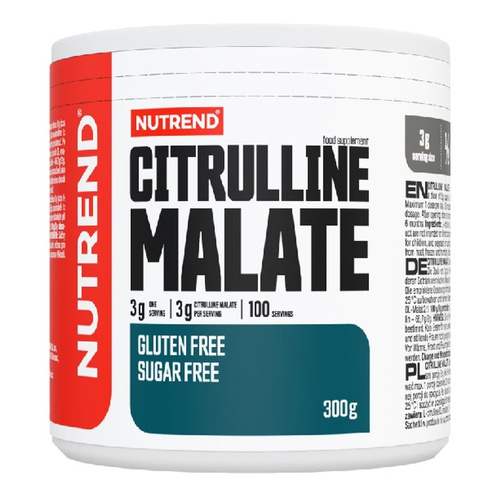 Nutrend Citrulline Malate Powder for Muscle Pump and Performance 300g