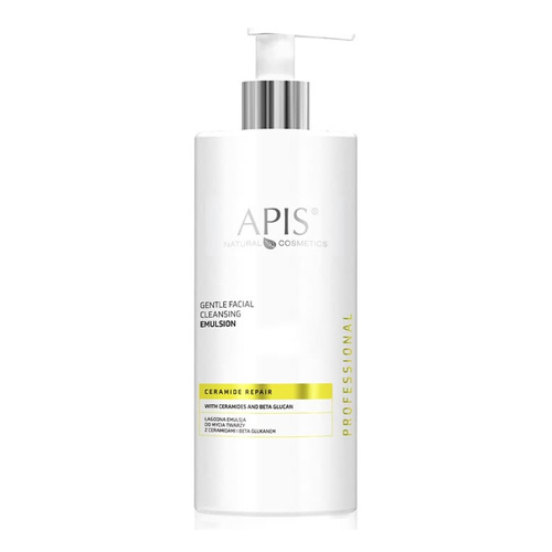 Apis Professional Ceramide Repair Łagodna Emulsja do Mycia Twarzy z Ceramidami i Beta Glukanem 500ml