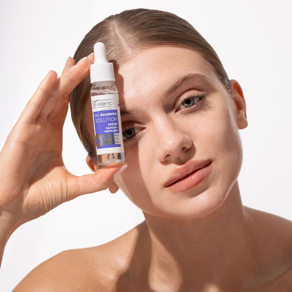 Bielenda Skin Academy Solution Soothing and Regenerating Serum for Sensitive Skin with Provitamin B5 Cica and Ectoin 30ml