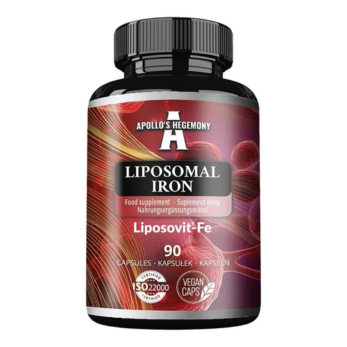 Apollo's Hegemony Żelazo liposomalne 90 vcaps