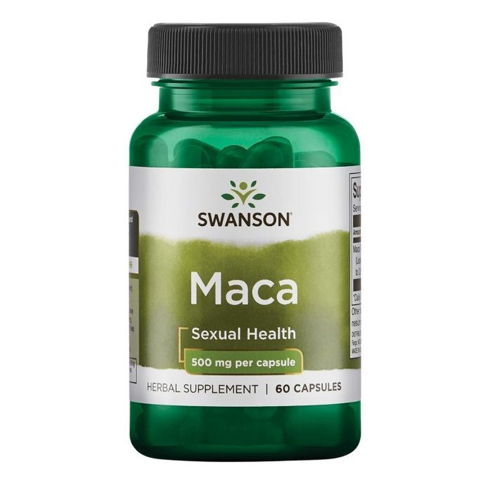Swanson Maca Extract 500mg 60 Kapsułek