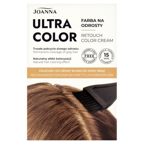 Joanna Ultra Color Retouch Color Cream Light Brown 15g