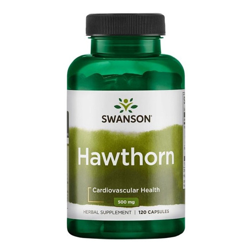 Swanson Hawthorn Extract 500mg 120 Capsules