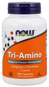 Now Foods Tri-Amino Protein Metabolism Support 120 Capsules
