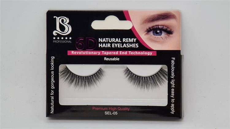 Star Beauty Professional Natural Eyelashes 6D Full Volume Soft Reusable SEL05