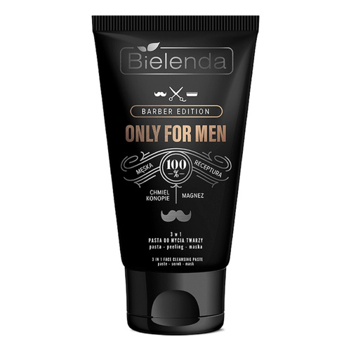 Bielenda Only for Men Barber Edition Face Cleansing Paste 3in1 150g