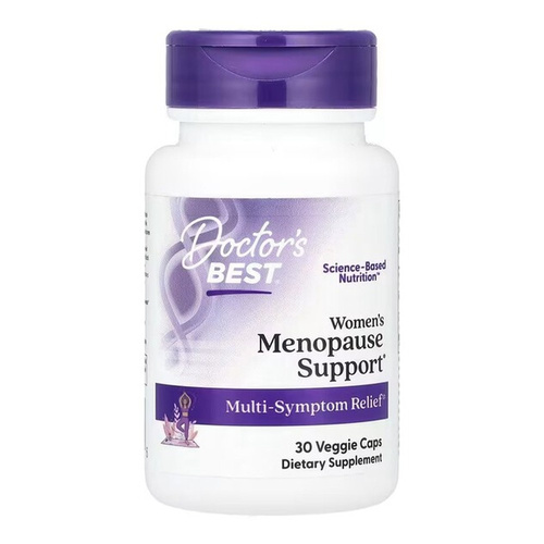 Doctor's Best Women's Menopause Support Suplement na Menopauzę dla Kobiet 30 Kapsułek