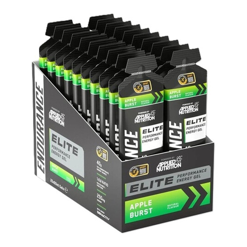 Applied Nutrition Endurance Elite Performance Energy Gel, Apple Burst 20 x 60ml