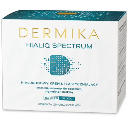 DERMIKA Hialiq Spectrum Hyaluronic Firming Cream, wrinkle correction 40+, 50ml