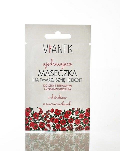 VIANEK UJĘDRNIAJĄCA Maseczka Na Twarz, Szyję I Dekolt 10ml