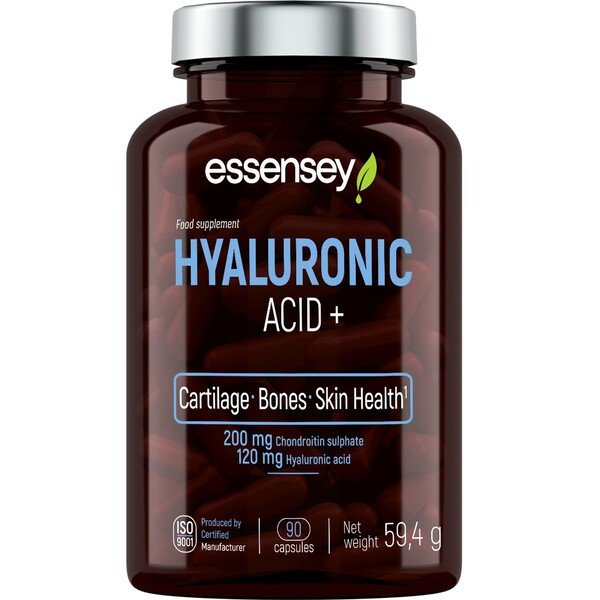 Essensey Hyaluronic Acid+ Dietary Supplement for Skin and Joints 90 Caps