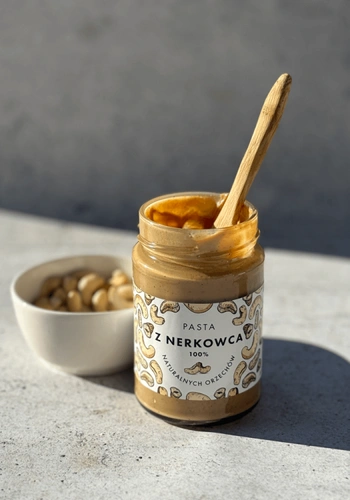 Młyn Kopytowa Skarby Młyna 100% Naturalna Pasta z Orzechów Nerkowca 300g